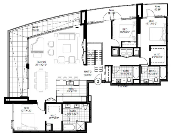 Unit 4402 4402 floor plan